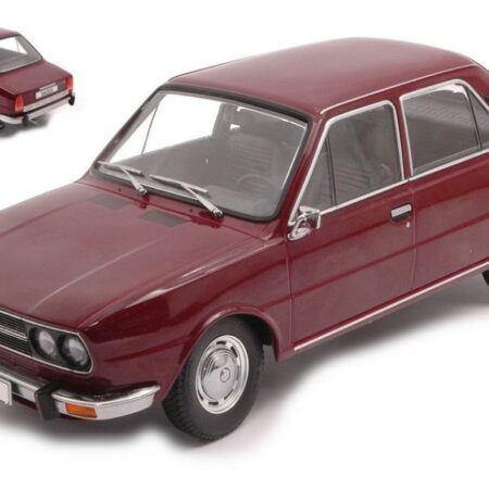 Triple 9 SKODA 120LS 1979 AMARANT RED 1:18