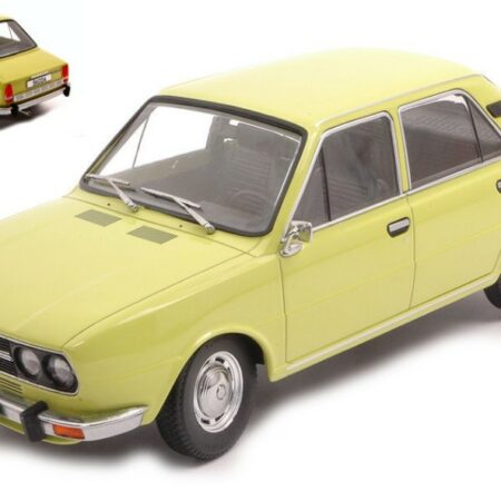 Triple 9 SKODA 120LS 1979 YELLOW 1:18