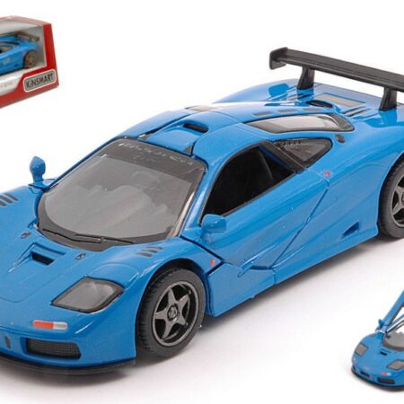 Kinsmart MC LAREN F1 GTR 1995 BLUE cm 12 BOX