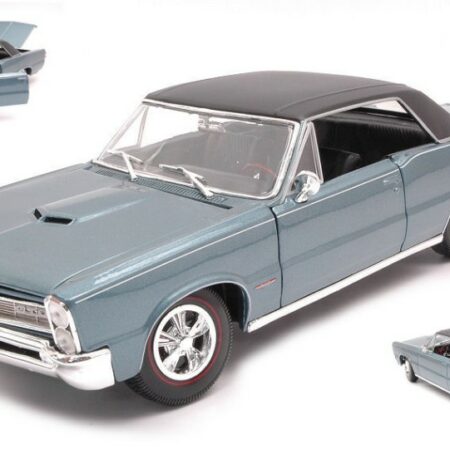 Maisto PONTIAC GTO HURST 1965 METALLIC LIGHT BLUE 1:18