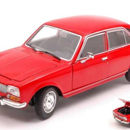 Welly PEUGEOT 504 1975 RED 1:24