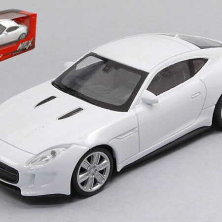 Welly JAGUAR F-TYPE COUPE' WHITE 1:43