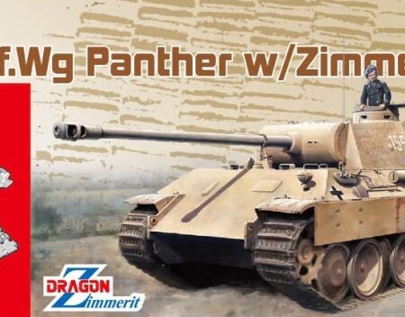 Dragon Pz.BEF.Wg.PANTHER W/ZIMMERIT KIT 1:35