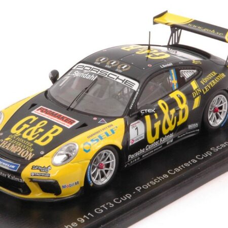 Spark Model PORSCHE 911 GT3 N.1 CARRERA CUP CHAMPION 2020 LUKAS SUNDAHL 1:43