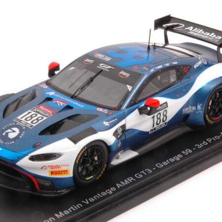 Spark Model ASTON MARTIN VANTAGE GT3 N.188 3rd PRO-AM 24 H SPA 2020 WEST-ADAM-MARTIN