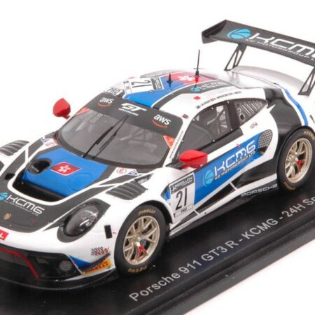 Spark Model PORSCHE 911 GT3 N.21 24 H SPA 2020 BURDON-IMPERATORI-LIBERATI 1:43