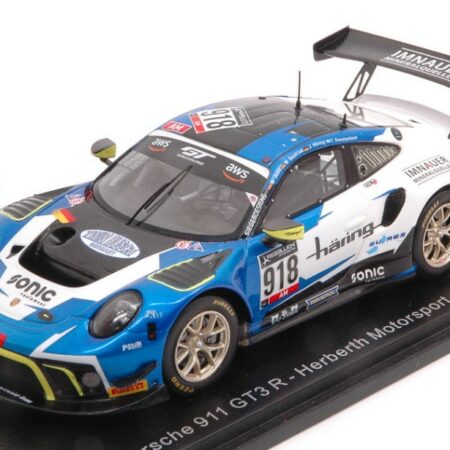 Spark Model PORSCHE 911 GT3 N.918 24 H SPA 2020 HARING-JOOS-SEEFRIED-KONSTANTINOU