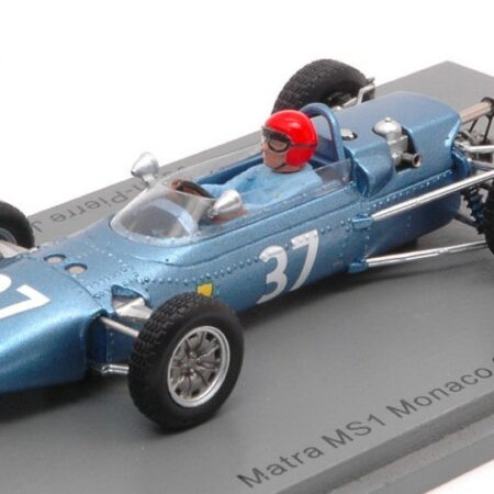 Spark Model MATRA MS1 JEAN-PIERRE JAUSSAUD 1965 N.37 MONACO GP F3 1:43