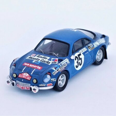 Trofeu ALPINE A110 RALLY MONTE CARLO 1972 JACQUEMIN/LEBEAU 1:43