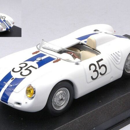 Best Model PORSCHE 550 RS N.35 24 H LM 1957 HUGUS-GODIN DE BEAUFORT 1:43