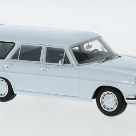 Neo Scale Models MERCEDES W115 STATION WAGON 1974 LIGHT BLUE 1:43