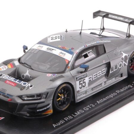 Spark Model AUDI R8 GT3 N.55 24 H SPA 2020 SCHOLL-GACHET-AKA-HUTCHISON 1:43