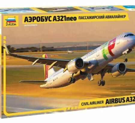 Zvezda A-321 NEO KIT 1:144