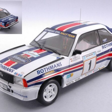 Ixo Model OPEL ASCONA B 400 N.1 RALLY ACROPOLIS 1982 ROHRL/GEISTDORFER 1:18