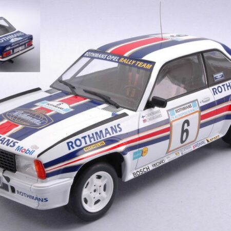 Ixo Model OPEL ASCONA B 400 N.6 RALLY ACROPOLIS 1982 TOIVONEN/GALLAGHER 1:18