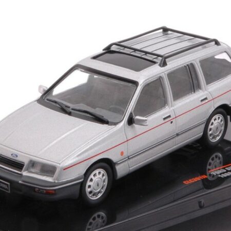 Ixo Model FORD SIERRA GHIA ESTATE 1988 SILVER 1:43