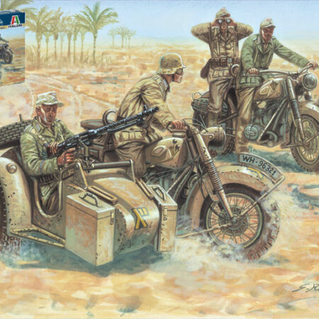 Italeri GERMAN MOTORBIKES WW II KIT 1:72