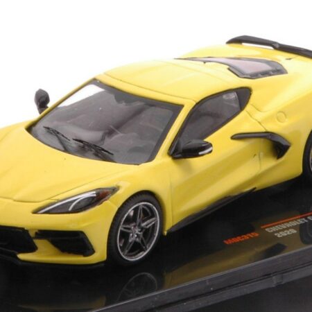 Ixo Model CHEVROLET CORVETTE C8 2020 YELLOW 1:43