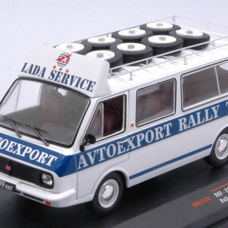 Ixo Model RAF 2203 LATIVA RALLY SERVICE
ASSISTANCE WITH ROOF RACK AND WHEELS 1:43