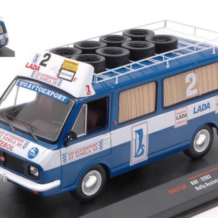 Ixo Model RAF 2203 TALBOT SPORT RALLY SERVICE 100 LAKES 1984 RACK AND WHEELS 1:43