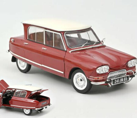 Norev CITROEN AMI 6 CLUB 1968 CORSAIRE RED 1:18