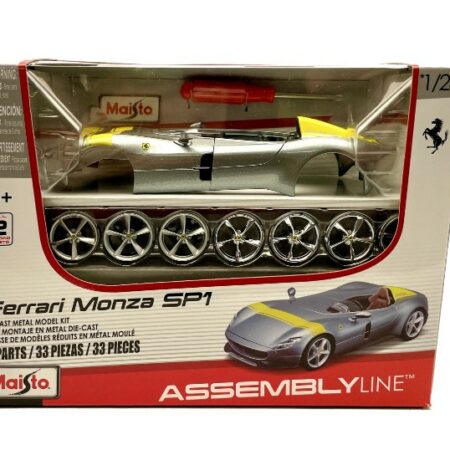 Maisto FERRARI MONZA SILVER/YELLOW KIT 1:24