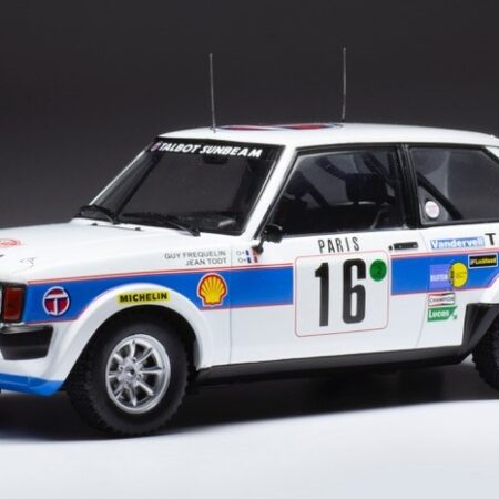 Ixo Model TALBOT SUNBEAM LOTUS N.16 RALLY MONTE CARLO 1981 FREQUELIN/TODT 1:18