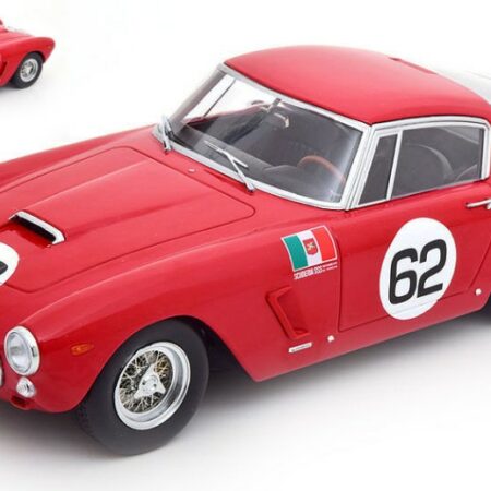 KK Scale FERRARI 250 GT SWB N.62 WINNER COPPA INTER-EUROPA MONZA 1960 ABATE 1:18