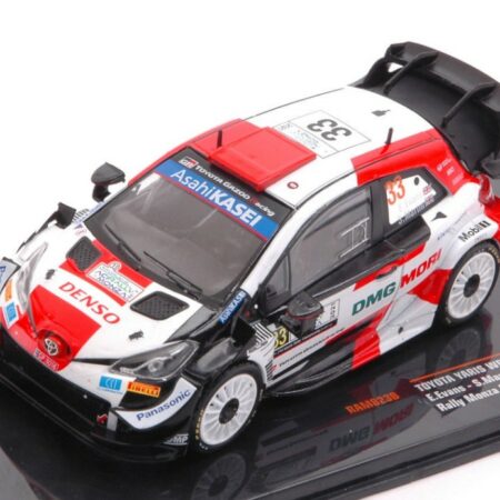 Ixo Model TOYOTA YARIS WRC N.33 RALLY MONZA 2021 EVANS/MARTIN 1:43