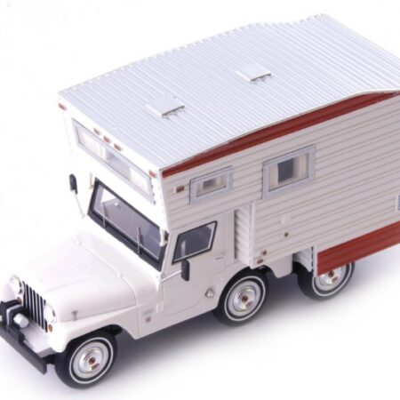 Autocult JEEP CJ5 UNIVERSAL CAMPER 1969 WHITE 1:43