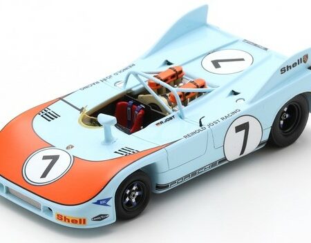 Spark Model PORSCHE 908/03 N.7 2nd 1000 KM MONZA 1972 R.JOST-G.SCHULER 1:43