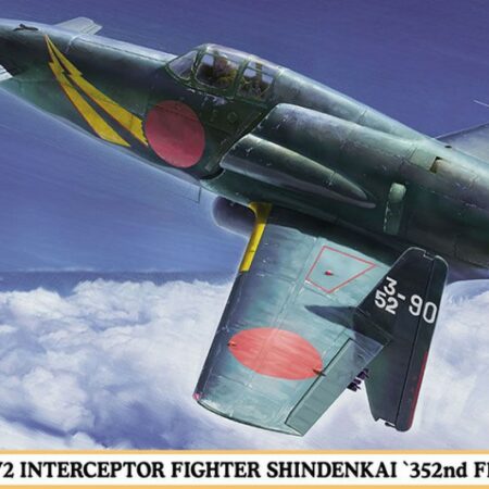 Hasegawa KYUSHU J7W2 INTERCEPTOR FIGHTER SHINDENKAI 352nd GROUP KIT 1:48