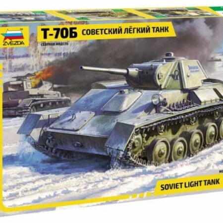 Zvezda SOVIET TANK T-70 KIT 1:35