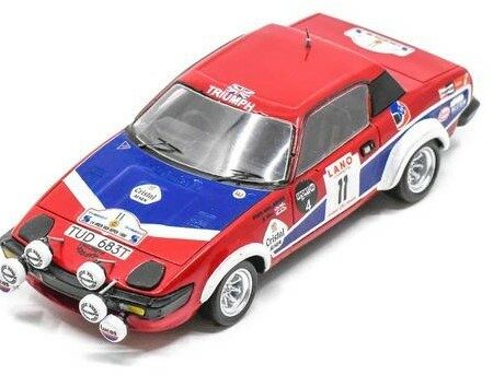 Spark Model TRIUMPH TR7 N.11 WINNER YPRES 24 H RALLY 1980 T.POND-F.GALLAGHER 1:43