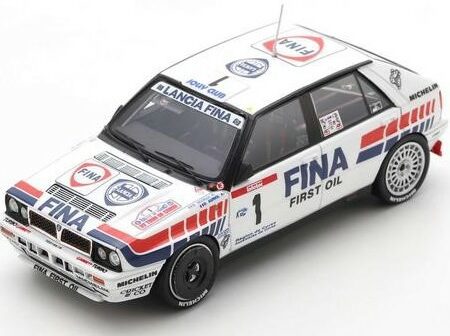 Spark Model LANCIA DELTA HF N.1 2nd T.D.CORSE RALLY DE FRANCE 1991 D.AURIOL-B.OCELLI