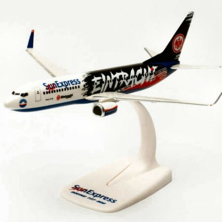 Herpa BOEING 737-800 SUN EXPRESS "EINTRACHY FRANKFURT" SGE 1:200