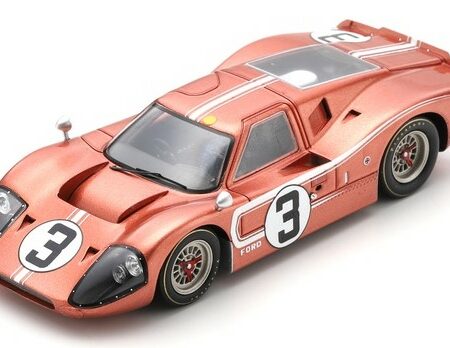 Spark Model FORD GT40 MK IV N.3 LM 1967 M.ANDRETTI-L.BIANCHI 1:43