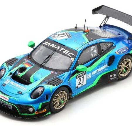 Spark Model PORSCHE 911 GT3 N.21 24 H SPA 2021 MULLER-LIETZ-ESTRE 1:43