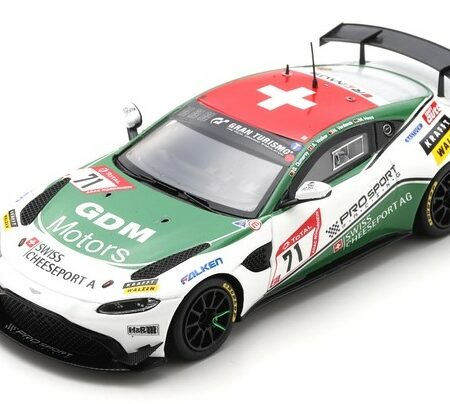 Spark Model ASTON MARTIN VANTAGE GT4 N.71 24 H NURBURGRING 2020 WALKER-HESS-VERDONCK