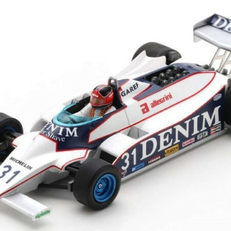 Spark Model OSELLA FA1B PIERCARLO GHINZANI 1981 N.31 BELGIAN GP 1:43