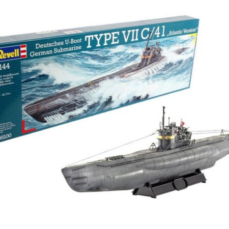 Revell U-BOAT GERMAN SUBMARINE TYPE VII C/41 KIT 1:144