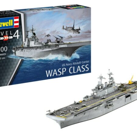 Revell US NAVY ASSAULT CARRIER WASP CLASS KIT 1:700