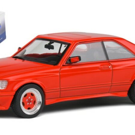 Solido MERCEDES 560 SEC AMG WIDE BODY 1990 SIGNAL RED 1:43