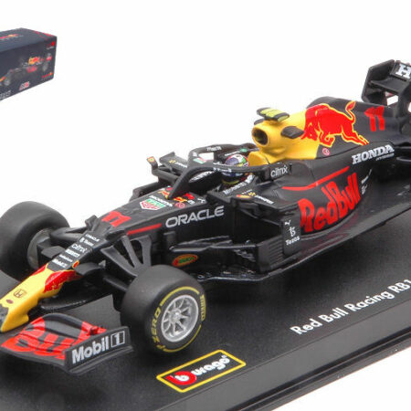 Burago RED BULL RB16B SERGIO PEREZ 2021 N.11 SIGNATURE 1:43