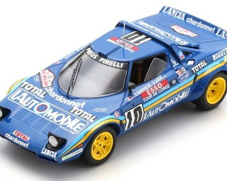 Spark Model LANCIA STRATOS HF N.10 WINNER TOUR DE CORSE 1981 B.DARNICHE-A.MAHE 1:43