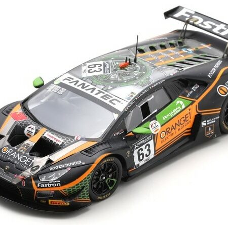 Spark Model LAMBORGHINI HURACAN GT3 N.63 8th 24 H SPA 2021 MAPELLI-CALDARELLI-BORTOL