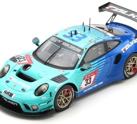 Spark Model PORSCHE 911 GT3 R N.33 9th 24 H NURBURGRING 2021 BACHLER-WERNER-ARNOLD-P