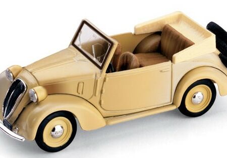 Brumm FIAT 1100 (508C) CABRIOLET COLONIALE 1937 BEIGE 1:43