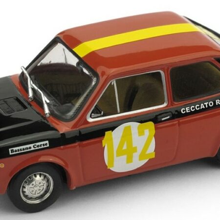 Brumm FIAT 127 N.142 RALLY DUE VALLI 1972 PINO CECCATO 1:43