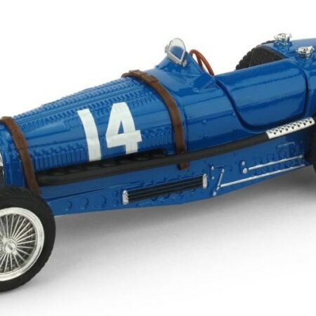 Brumm BUGATTI TIPO 19 TAZIO NUVOLARI 1934 N.14 FRANCE GP 1:43